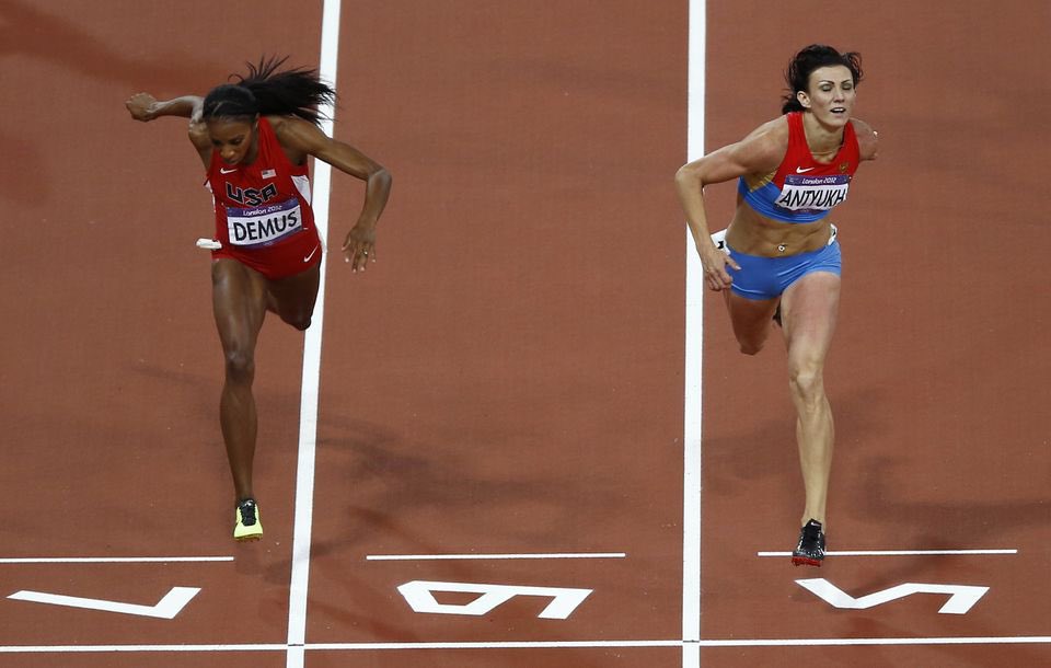 Lashinda Demus is officially the 2012 Olympic 400m hurdles champion.