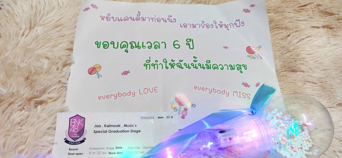 ขอบคุณสำหรับรอยยิ้ม เสียงหัวเราะ ความสุขที่น้อนมุดมอบให้แฟนคลับตลอดมานะคะ เก่นมาดๆ เลย ☺ ขอให้น้อนมุดประสบความสำเร็จในทุกเส้นทางที่หนูเลือกเดิน 💪 เป็นกำลังใจให้เสมอนะ 🤍 เราต้องคิดถึงเสียงร้องเพลงของน้อนมุดมากๆ เลยล่ะ 🍭👋☁🛵💨

🤏💕 #KaimookBNK48
#เบบี้ที่แปลว่ารักมากๆ 🥰