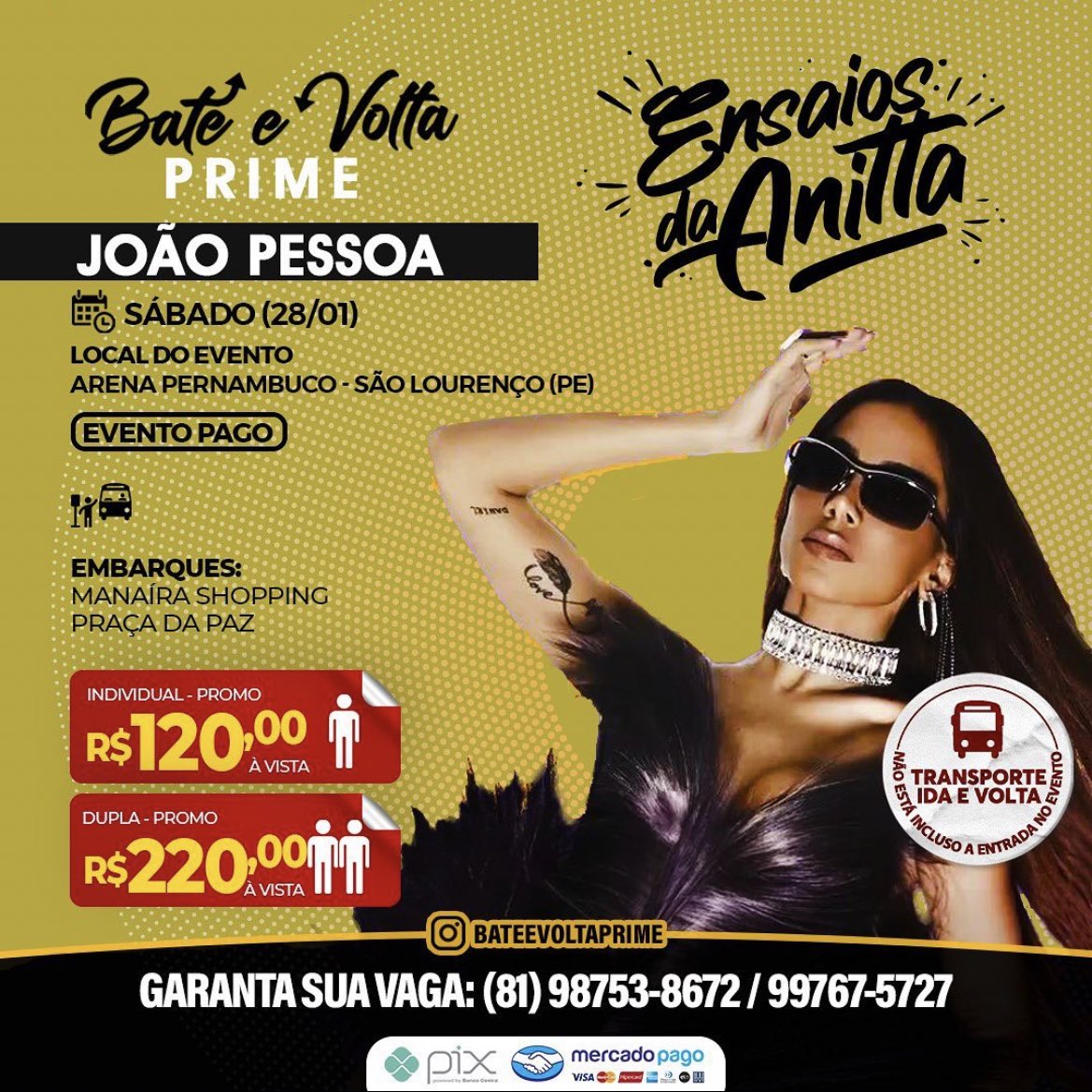 connectanitta's tweet photo. ISSO É HISTÓRICO! o nordeste inteiro fazendo excursões a rodo para ir nos ensaios da anitta que vai acontecer pela primeira vez no recife, tem excursão que já lotou ônibus e vans e estão tendo que fretar mais veículos pra atender a demanda https://t.co/4PuANuG9KA