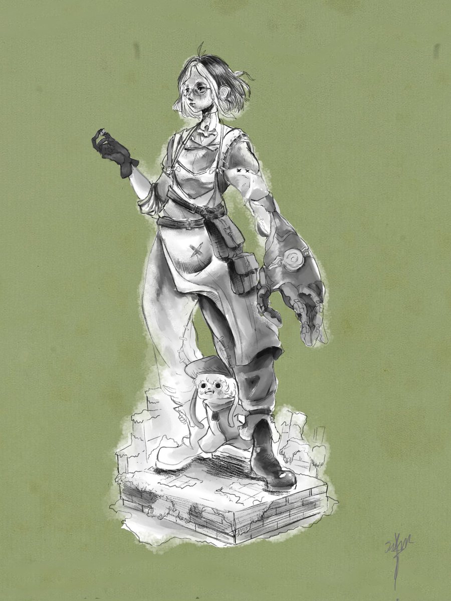 Choletoile's tweet photo. Little self-portrait of myself in did as an artificer ✨🍵 https://t.co/O4iVk7zffH