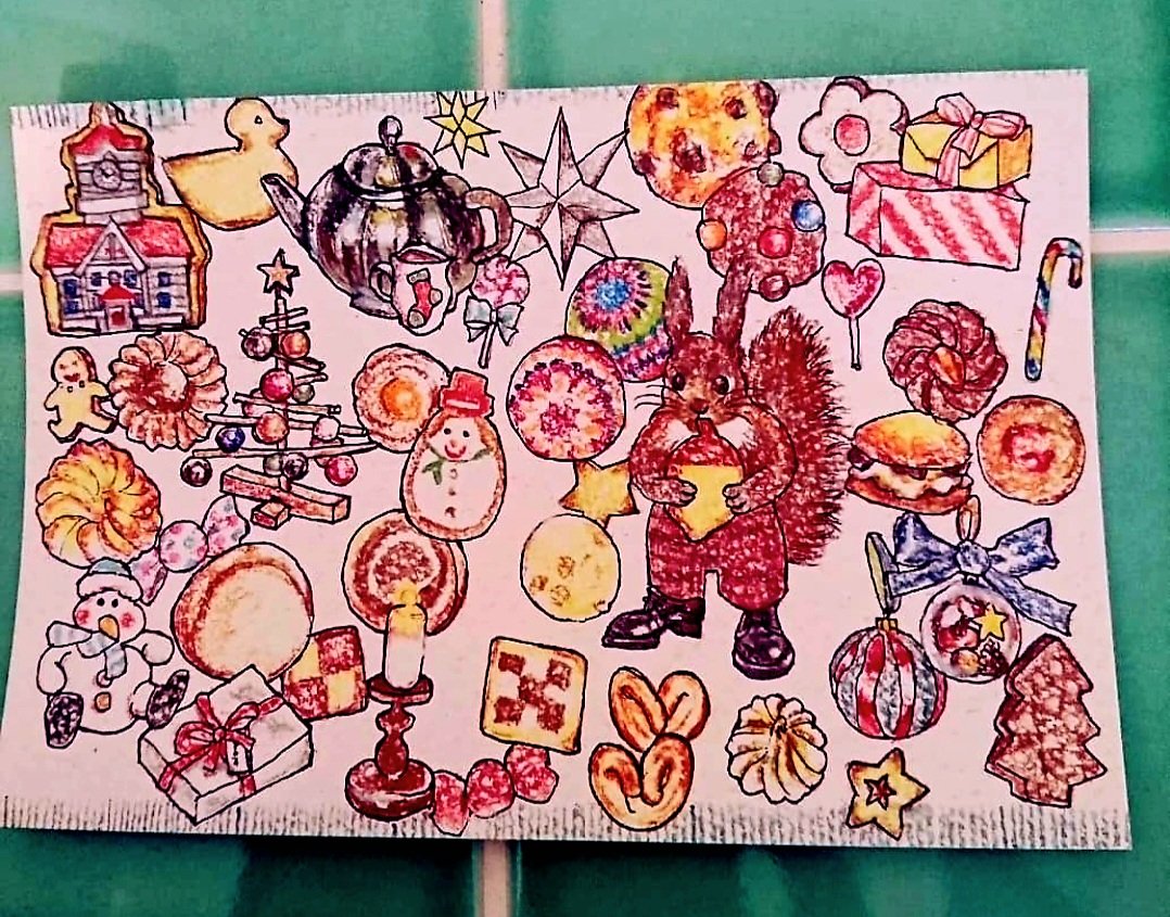 「#歴代クリスマス絵を上げよう 」|ナカイタエ(旧たぁぽ)のイラスト