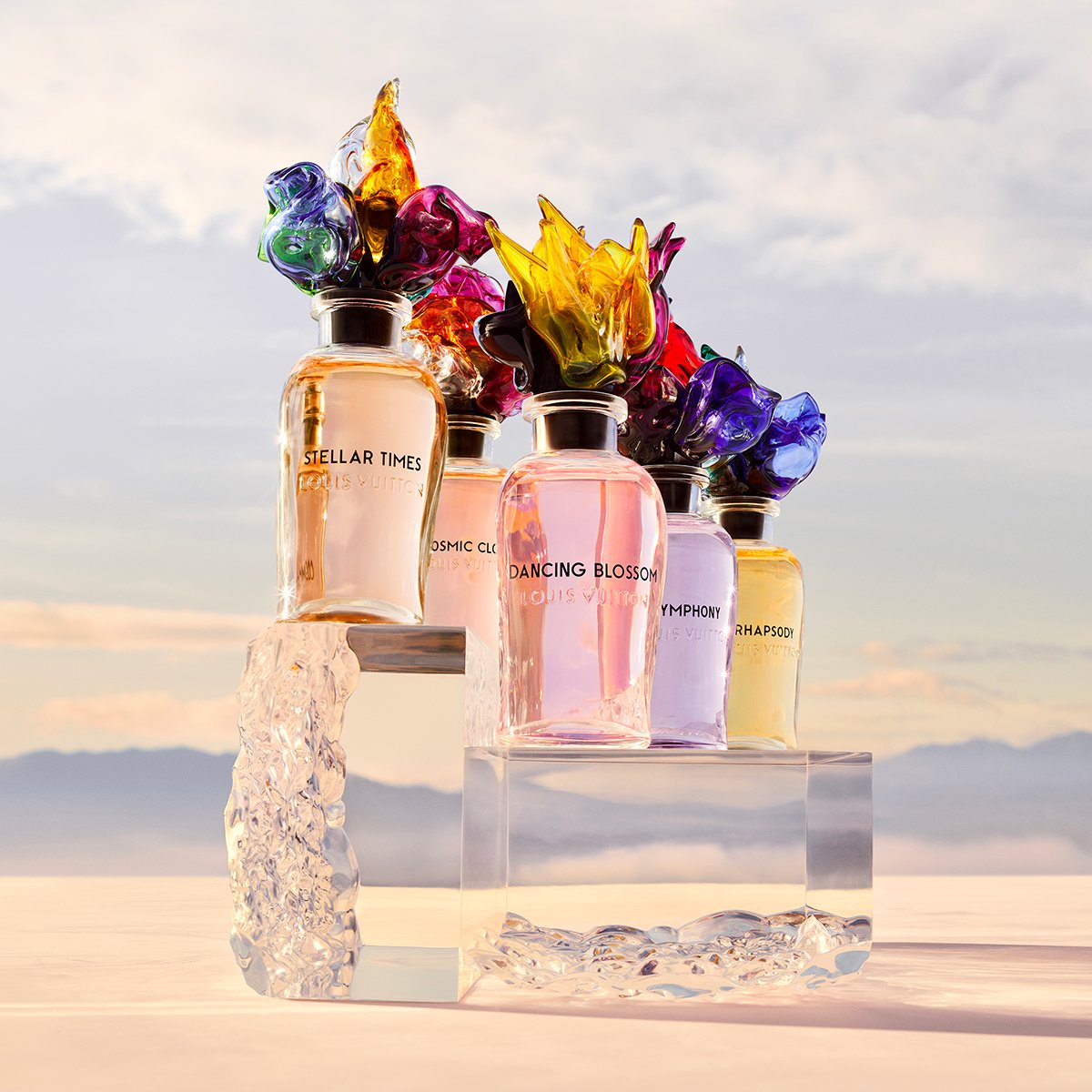 Frank Gehry x Louis Vuitton Fragrance Collection