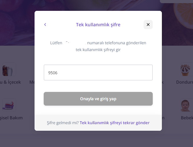 coransoy's tweet photo. Getir'in web arayüzüne uzun zamandır giriş yapılamıyor. Giriş yapmaya çalışılınca sms sonrası ekran tepki vermiyor. Halbuki app arayüzünden çok daha kullanışlıydı. @getir @getirdestek https://t.co/Wj1ujTDnbF