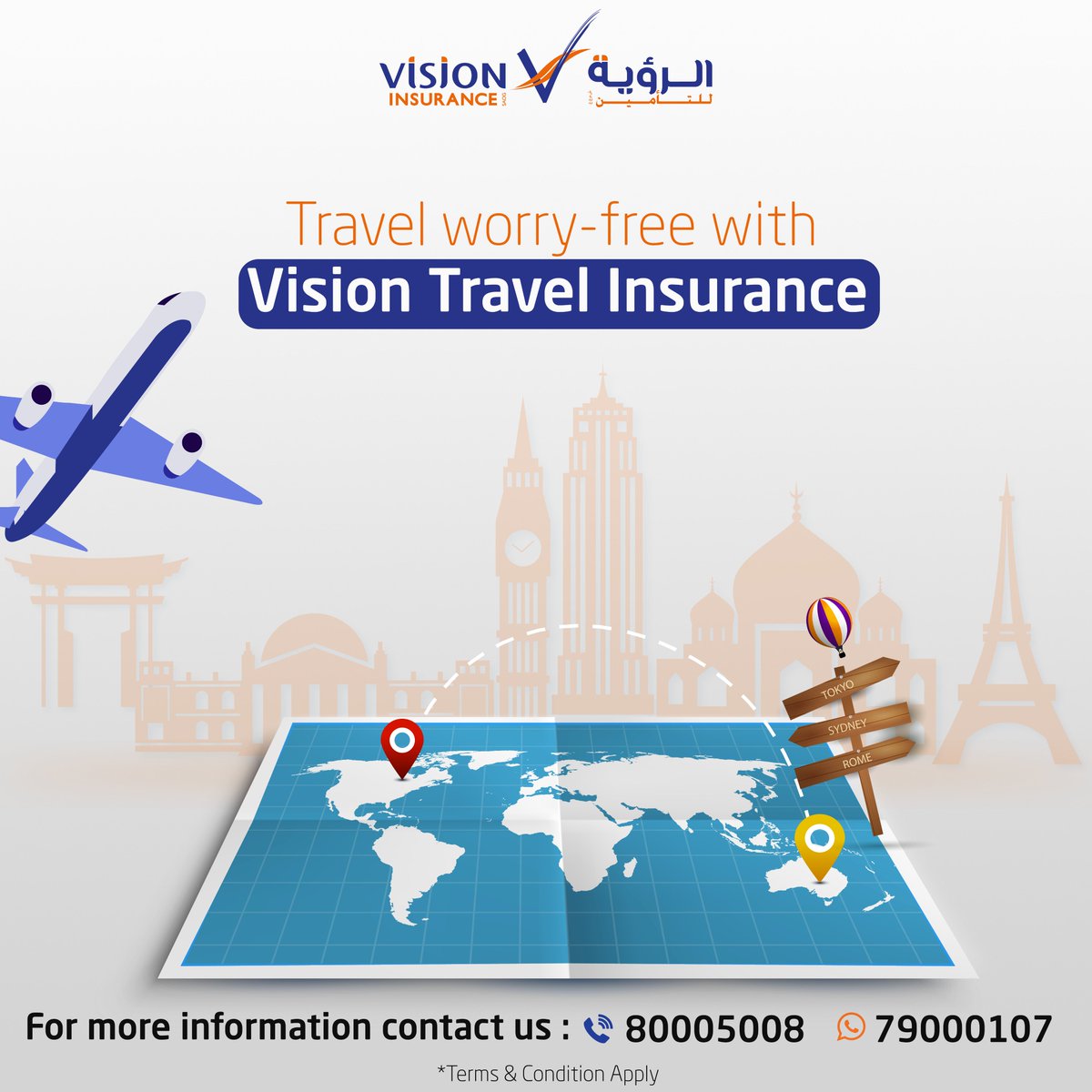 VisionSAOG's tweet photo. When it comes to your Trip, Don't take any Chances, Get Travel Insurance &amp; Secure your Trip
-
#traveloman #travelinsurance #visioninsurance #insurance #omantravel #omantraveller #omanitraveller #omanblogger #travelinsuranceinoman #omanipeople #omani #omanlife
*T&amp;C Apply https://t.co/pFOSfxKxZW