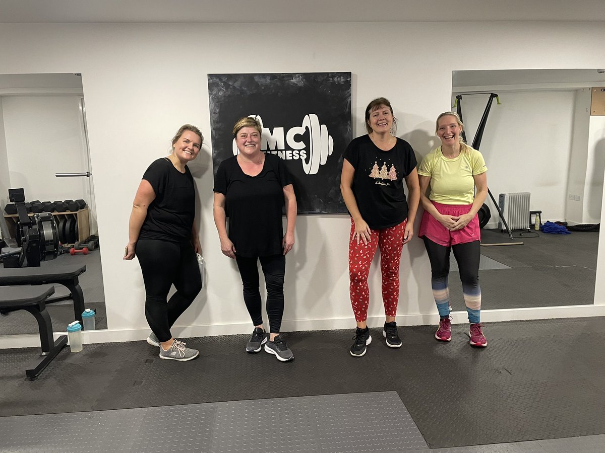 MCFitOfficial's tweet photo. 🦵 🍑 Legs, Bums, Tums 🍑🦵

Last session of the year, festive tunes on 🤶 🎶 

Great session and fantastic banter as usual, well done ladies! Have a great Christmas and new year! 

⏰ Wednesday: 9:30am-10:15am ⏰
Maximum of 9 people per class 

https://t.co/VpyBhJI0gf https://t.co/8te0wfBvpa