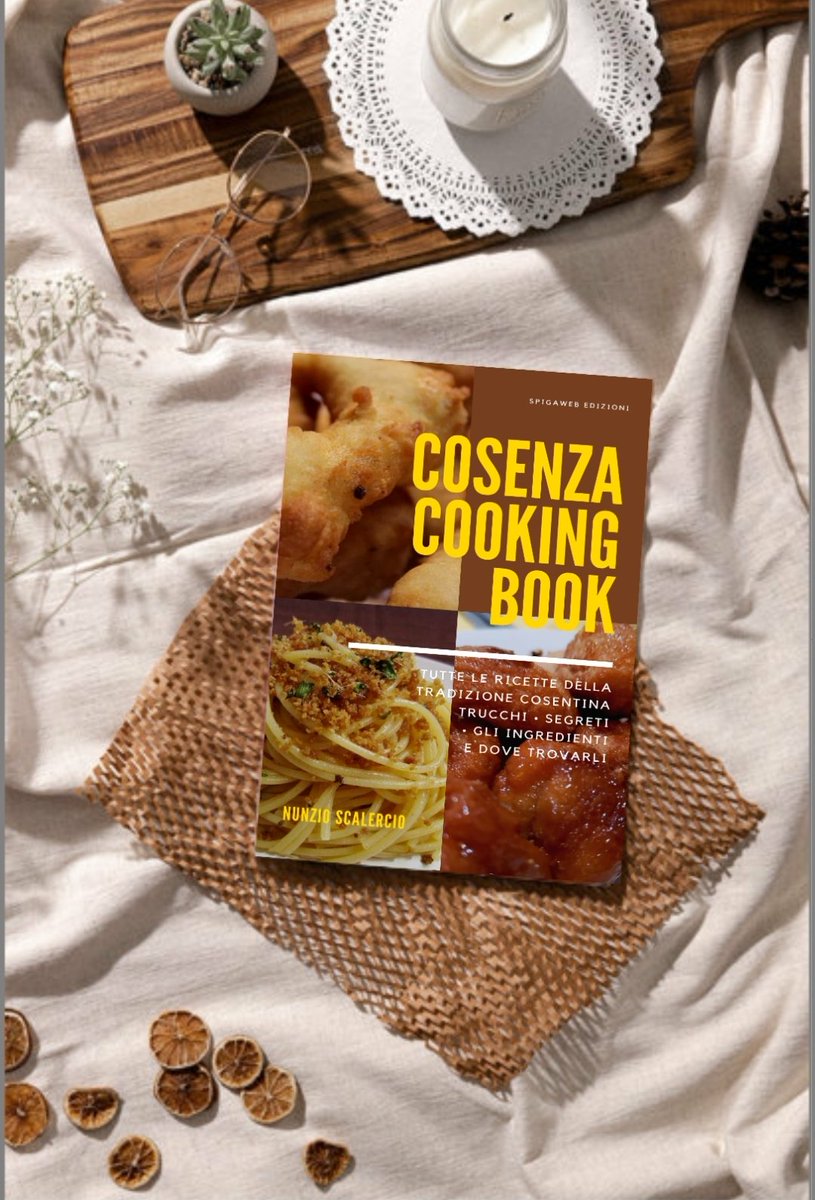 Il primo romanzo con come protagoniste tutte le ricette di #cosenza a marzo in libreria.
PREORDINALO ora su spigaweb.org/cuse/cosenza-c…