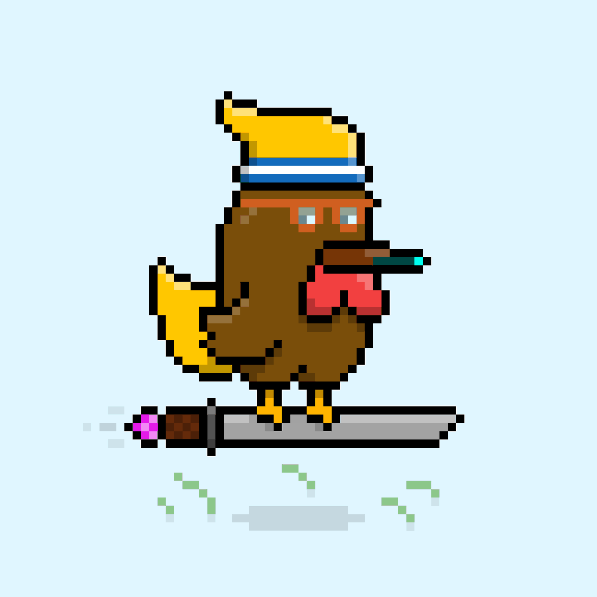 SollamasNFT `Chooks #677` bought for 0.75 SOL ($9.08 USD). #sollamas #solana