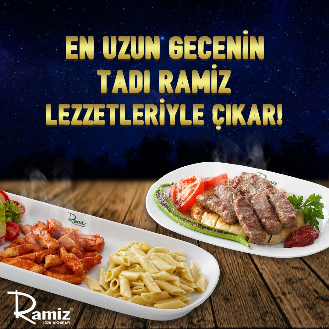 Köfteci Ramiz (@kofteciramiz) on Twitter photo Bu gece en uzun gece. Ramiz lezzetleriyle nasıl geçtiğini anlamayacaksın. 😎🌙
Tıkla & Ara & Kapında
<a href="/yemeksepeti/">Yemeksepeti</a>
<a href="/TrendyolYemek/">Trendyol Yemek</a>
<a href="/GetirYemek/">getiryemek</a> Bu gece en uzun gece. Ramiz lezzetleriyle nasıl geçtiğini anlamayacaksın. 😎🌙
Tıkla & Ara & Kapında
<a href="/yemeksepeti/">Yemeksepeti</a>
<a href="/TrendyolYemek/">Trendyol Yemek</a>
<a href="/GetirYemek/">getiryemek</a>
