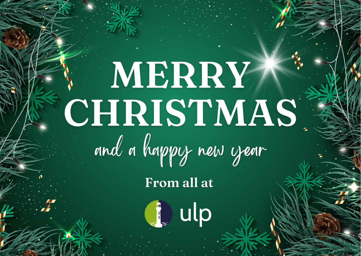 ulp_ltd's tweet image. Season's Greetings from the team at ULP!