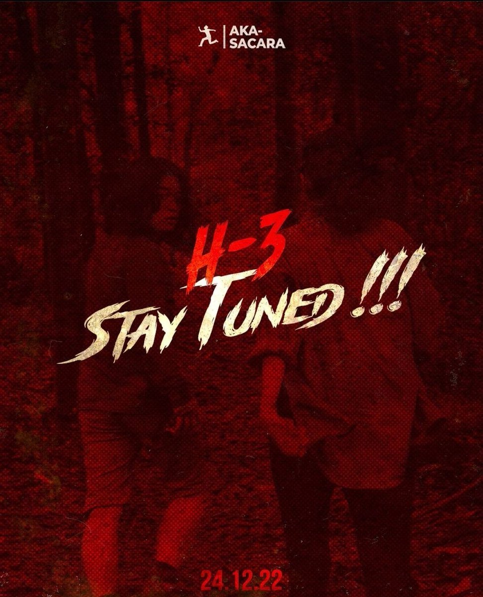 wwwWINNERrrr's tweet photo. TINGGAL 3 HARI LAGI!
Official Teaser Poster dan Teaser Trailer Film Setan Alas segera rilis!
Deretan misteri mulai menghampirimu!
Stay tuned!
24.12.22
@akasacarafilm
#SetanAlasTheDraft #FilmSetanAlas #AkasacaraFilm #horormovie
#barengjaregayeng #sciencefiction https://t.co/qLDAoAFlmL