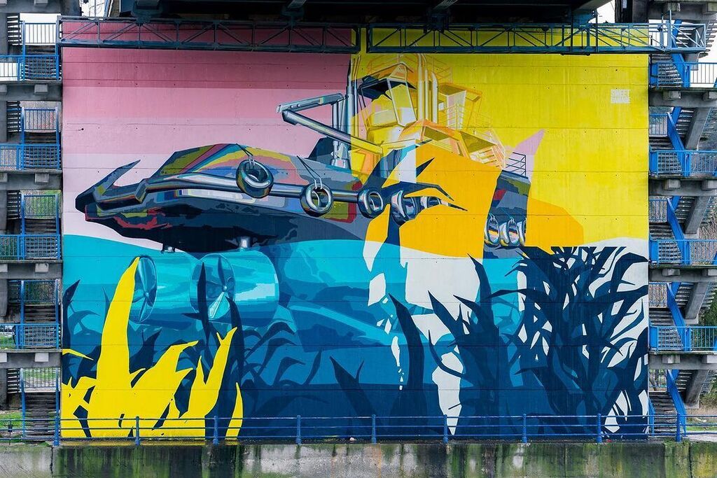 streetartUS's tweet photo. #Streetart by #LostOptics @lost.optics in #Medgidia, Romania @sweet_damage_crew
More pics at: https://t.co/Z9XV7xPrLT
Via @cultureforfreedom
#streetartMedgidia #streetartRomania #Romaniastreetart #art #graffiti #murals #murales #urbanart #muralism #mur… https://t.co/QOhc4iswUu https://t.co/yr8IAqyNxE