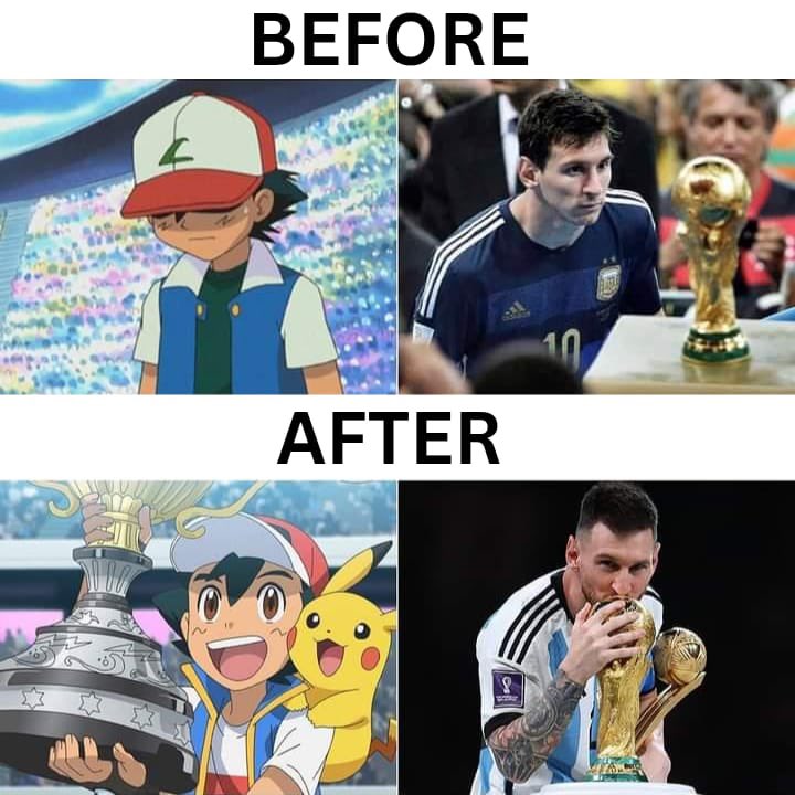 O que Messi e Ash Ketchum, de Pokémon, têm em comum