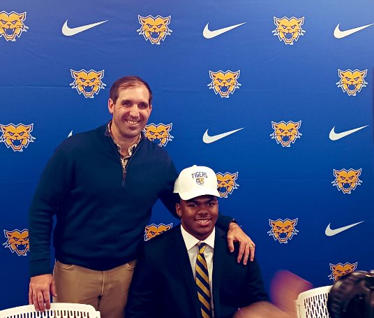 FootballBga's tweet photo. Congratulations Donovan @DonovanNevils1! We are proud of you and excited to watch your continued growth and impact in the @MemphisFB program! #GoBGA #GTG https://t.co/YbBikbHysK