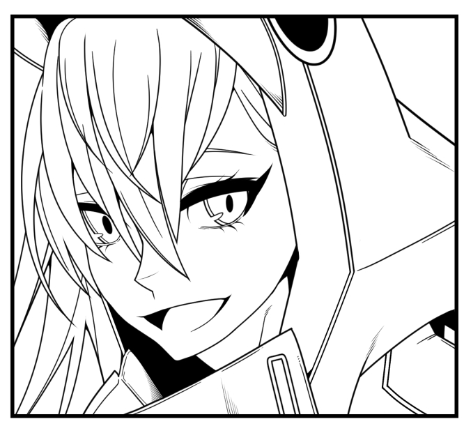 ( ˘ω˘)ペン入れパウワーの上昇を感じる(下書き含めて40分) 