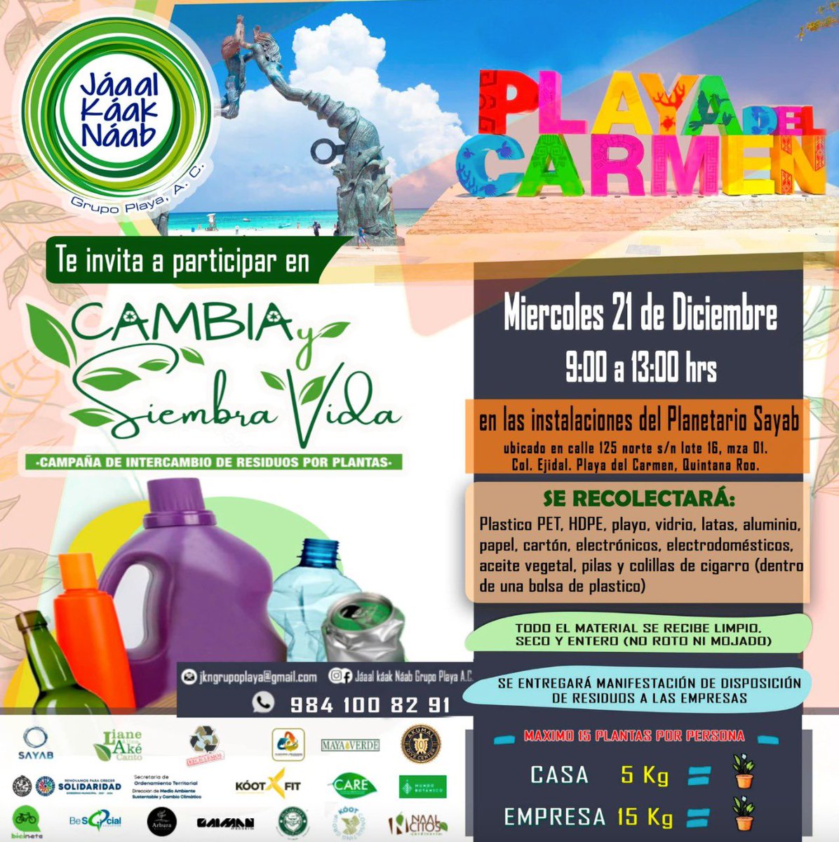 Be Social Playa del Carmen tweet media
