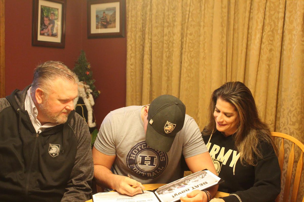 Officially Signed!
<a href="/ArmyWP_Football/">Army Football</a> <a href="/CoachJeffMonken/">Jeff Monken</a> <a href="/CoachJohnLoose/">John Loose</a> <a href="/CoachSeanCronin/">Sean Cronin</a> #GoArmy #BEATnavy