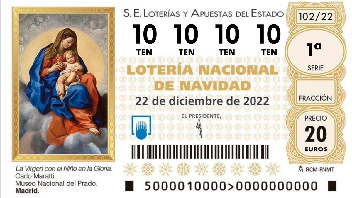 TENtv's tweet photo. No sé para qué tanta emoción e intriga, si el número ganador lo tenemos nosotros 😌🫰💵
#LoteriadeNavidad #SoyRico #ParaLaPróxima #NúmeroDeLaSuerte https://t.co/07iGh6MoqG