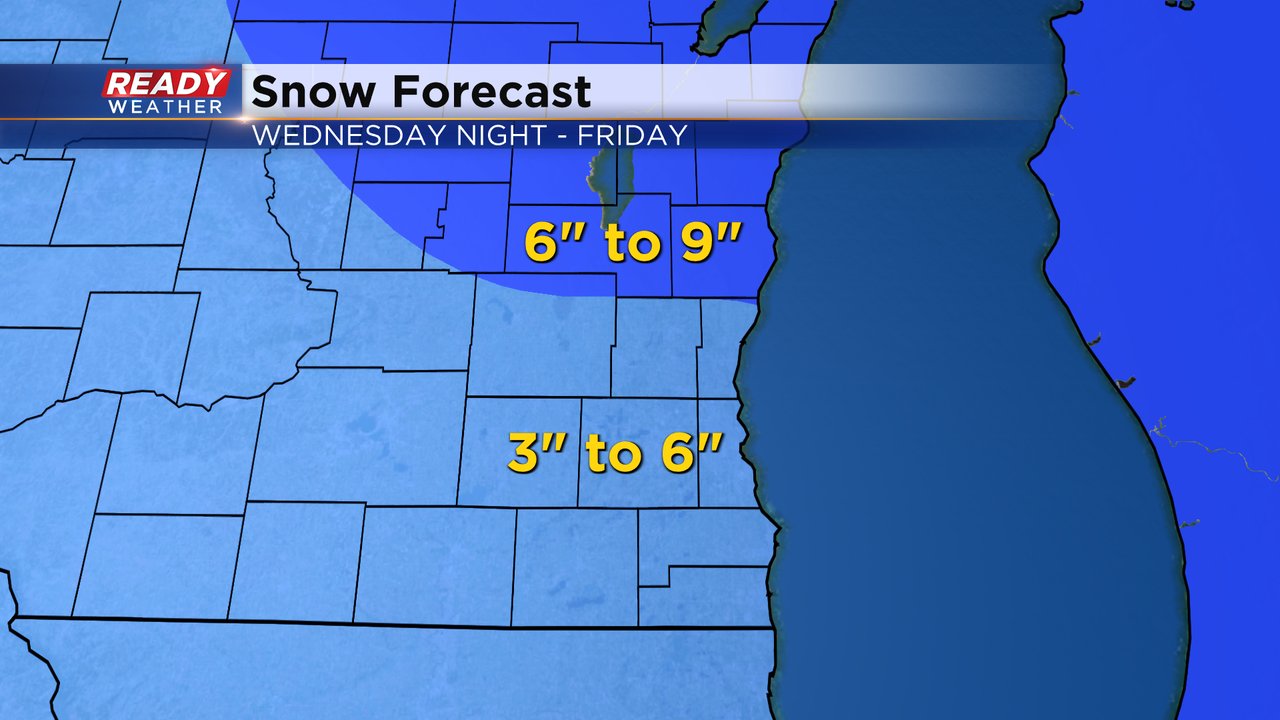 Wisconsin Surface Wind on Friday 01 Dec at 12pm CST