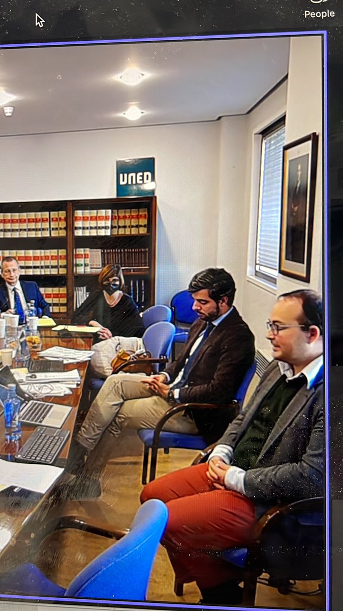 EuJurisdiction's tweet photo. @joaqsarrion cierra la jornada. Un agradecimiento a los participantes y asistentes por su interés. @FacDerecho_UNED #eujuris #ErasmusPlus #transcen-rights https://t.co/zRKmBWxBxU