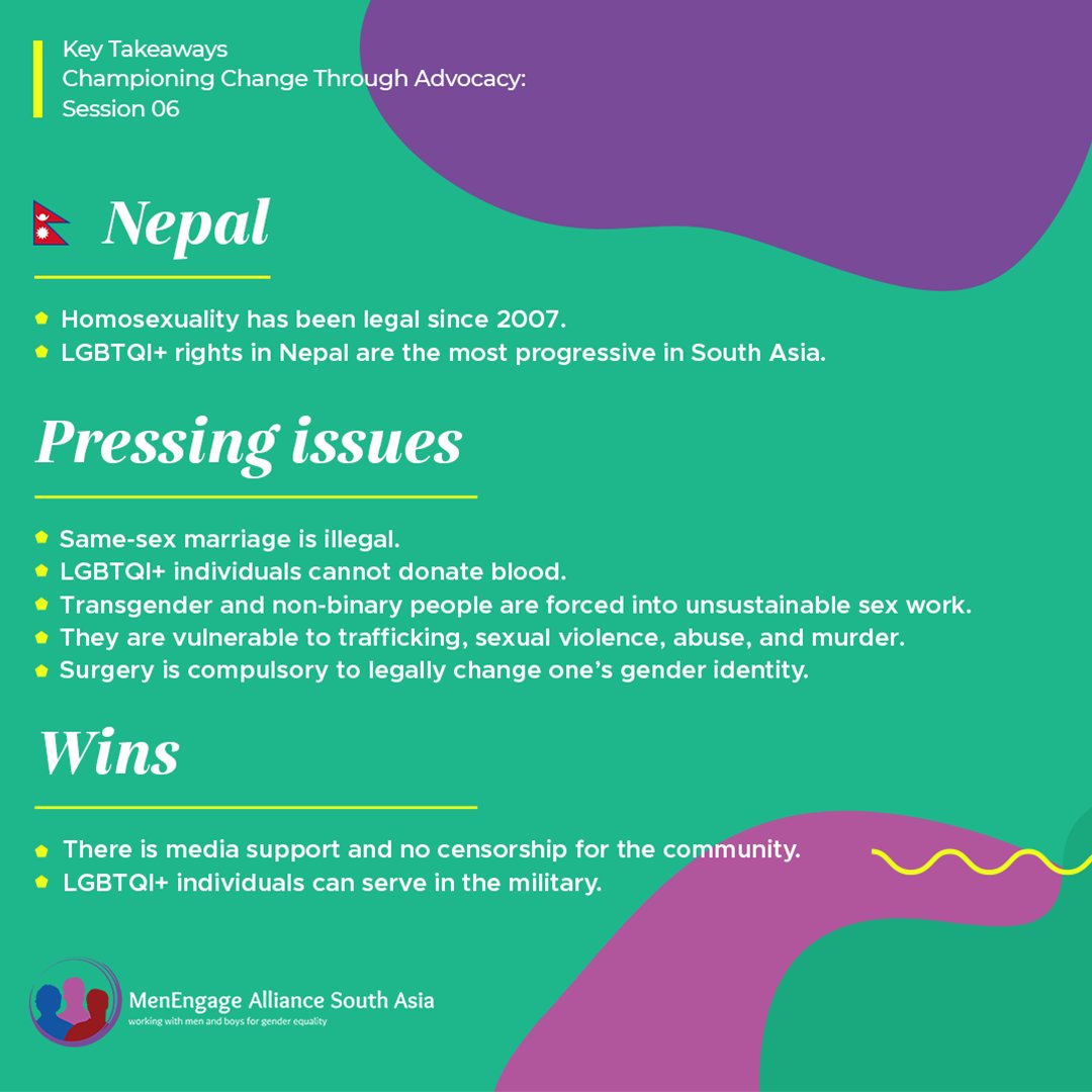 MenEngage Alliance South Asia tweet media