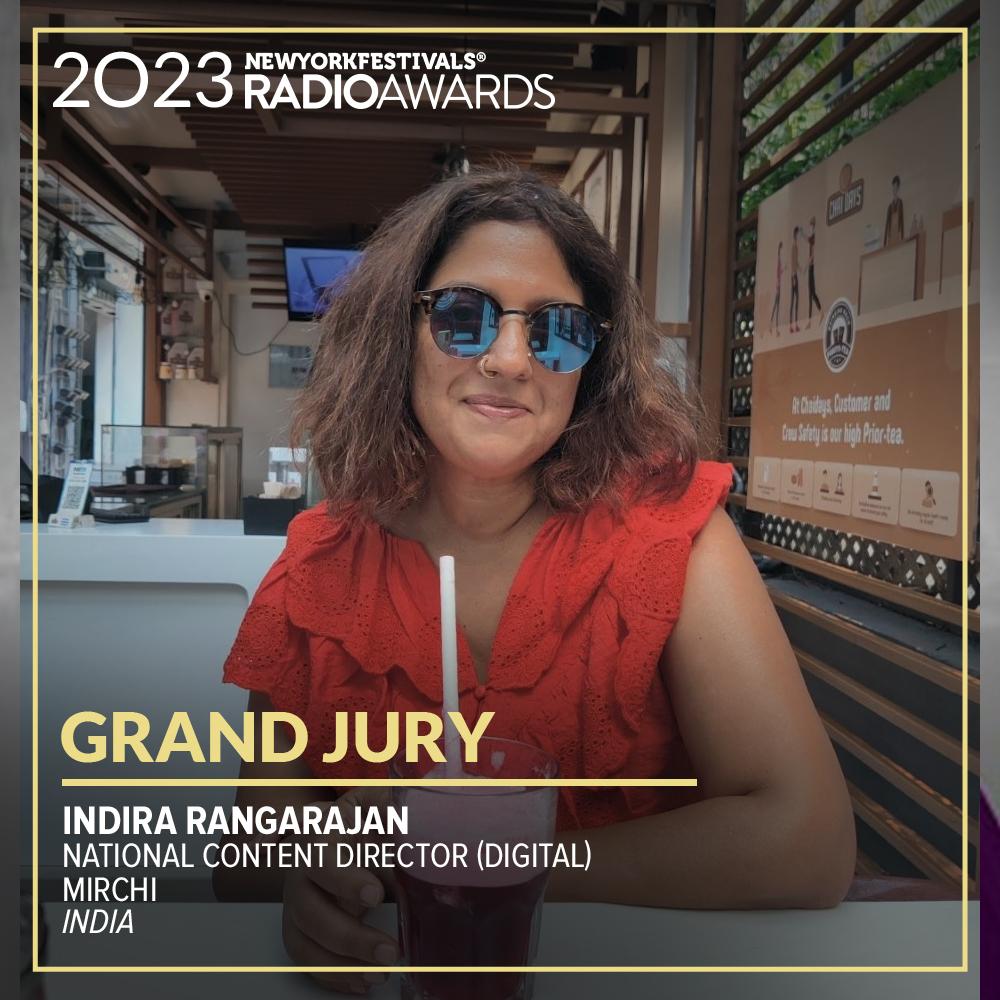 indu_r's tweet photo. Delighted to part of the Grand Jury this time. Here's to listening to some great audio from across the world. #nyfest @NYFRadioAwards https://t.co/5WH3l72YmA
