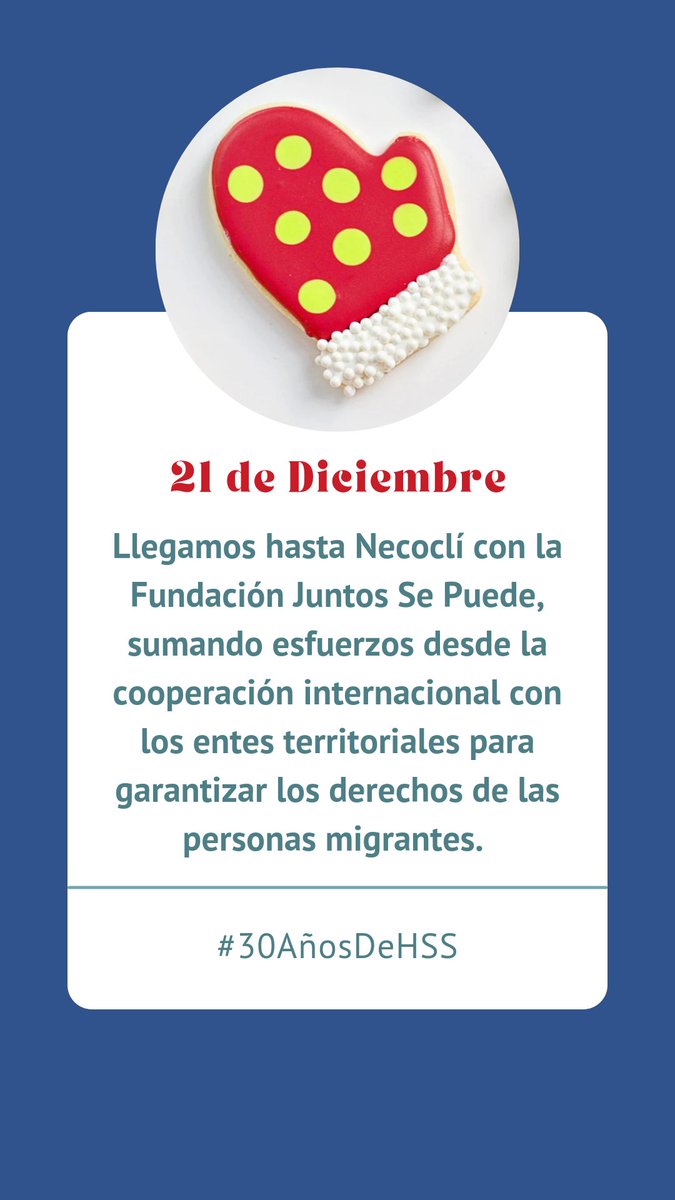 HannsSeidelCol's tweet photo. #Adventskalender2022 🎄 Diciembre 21: Llegamos hasta Necoclí con @fjuntossepuede, sumando esfuerzos desde la cooperación internacional con los entes territoriales para garantizar los derechos de las personas migrantes.
#30AñosDeHSS
@HSSde https://t.co/MSlKZv6NZj