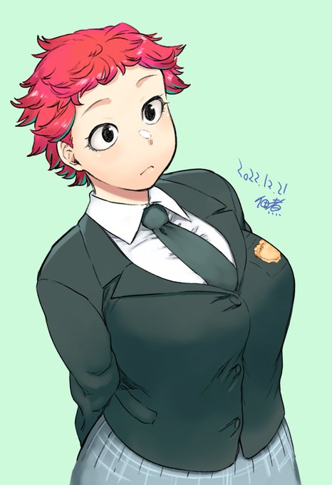 落書き #ショート巨乳教 