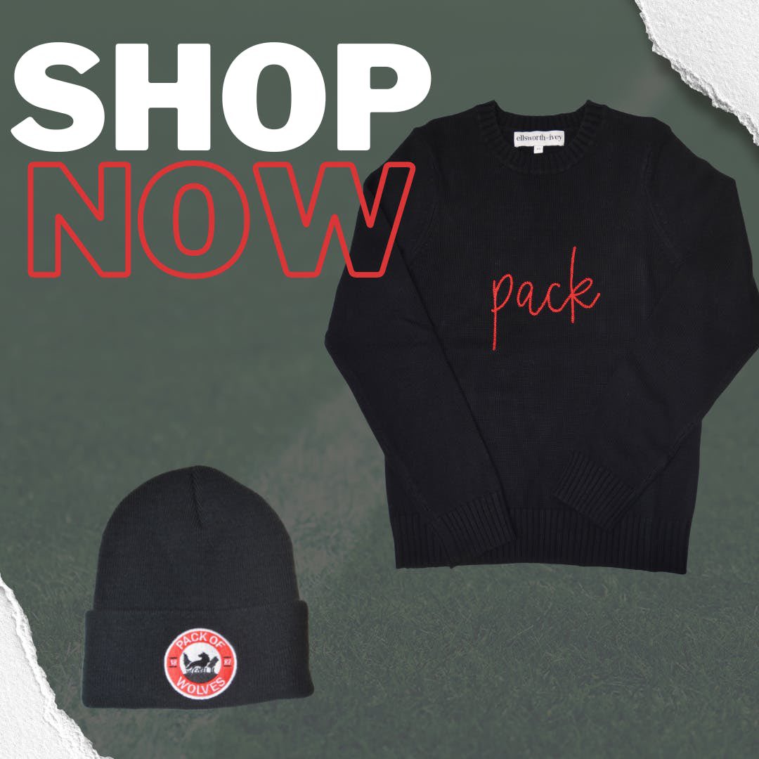 🚨Merch drop🚨 Shop Pack of Wolves apparel and accessories for everyone in your family today 🐺 Get yours now by visiting @packofwolvesnil or packofwolvesnil.com/merch