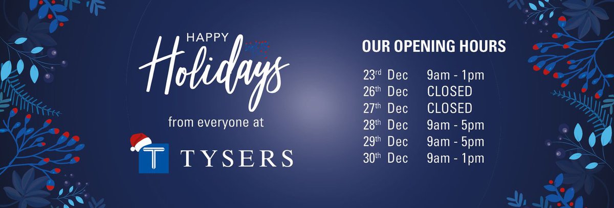 We would like to wish all our clients and insurer partners a very safe, happy, and healthy holiday. Our UK offices will be open during the holiday period as detailed below: