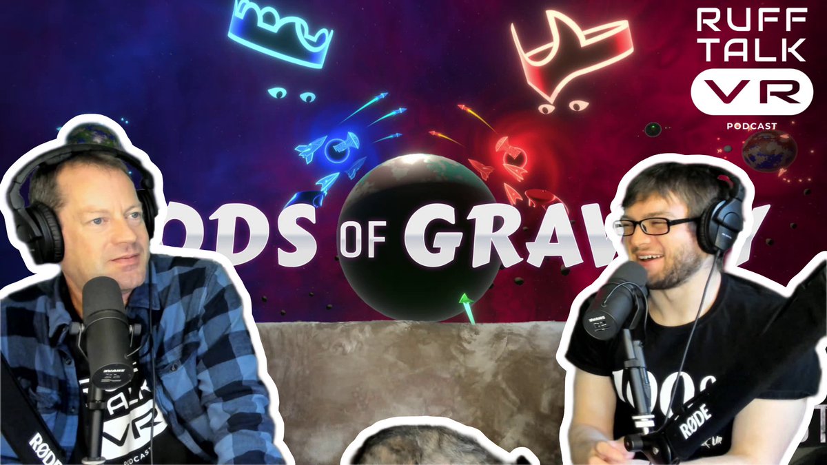 NEW EPISODE!!! Today on the Ruff Talk VR podcast we breakdown and review Gods of Gravity! A VR RTS available now on the Meta Quest app lab store! Listen for our final score! Podcast link👇

Apple: podcasts.apple.com/us/podcast/ruf…

Spotify: open.spotify.com/episode/5Axym5…