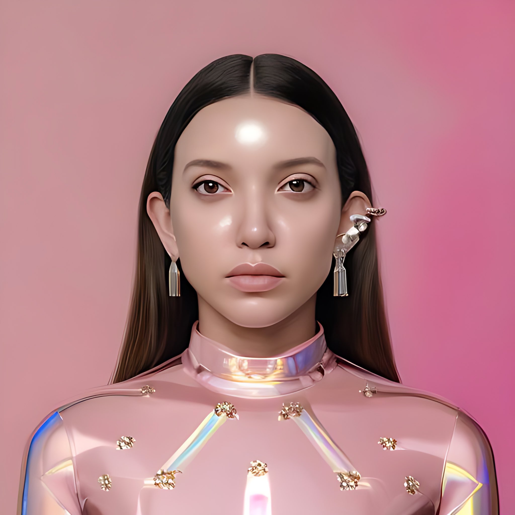 My Digital Twin Dressed in AI Generated Fashion (created with Lensa.AI)