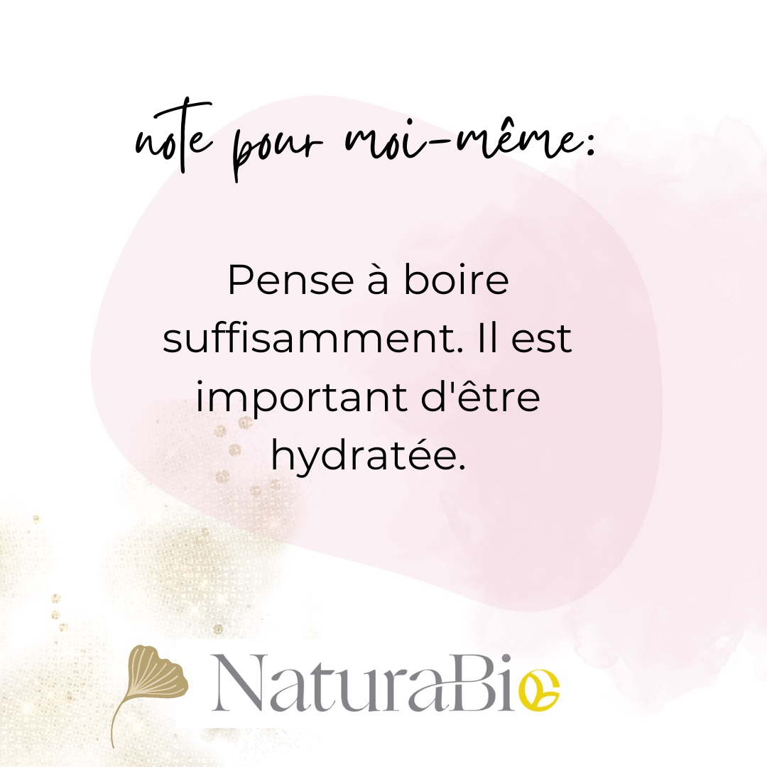 skin_check_ai's tweet photo. Note à moi-même: "Pense à boire suffisamment. Il est important d'être hydratée." #natura #naturabio #naturabiology #bio #reconnectpeopletonature https://t.co/JYmXEODqvj