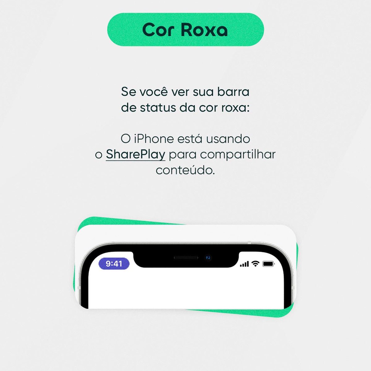 allu_oficial's tweet photo. Você sabe o que significa cada uma dessas cores no iPhone? 👇
#allugator https://t.co/hJ6AtXEvf7