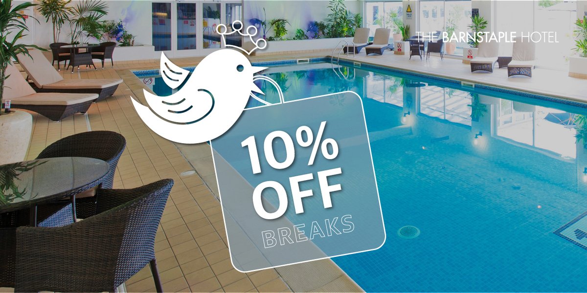 A FAMILY BREAK IS JUST A CLICK AWAY👪

💙 Now until 22nd December 2023
💙 Bed and Breakfast breaks start from just £45 per person per night
💙Children aged 3-16 years stay for as little as £10 per night

Call us on 01271 376221 or click the link. 
barnstaplehotel.co.uk/offers/early-b…