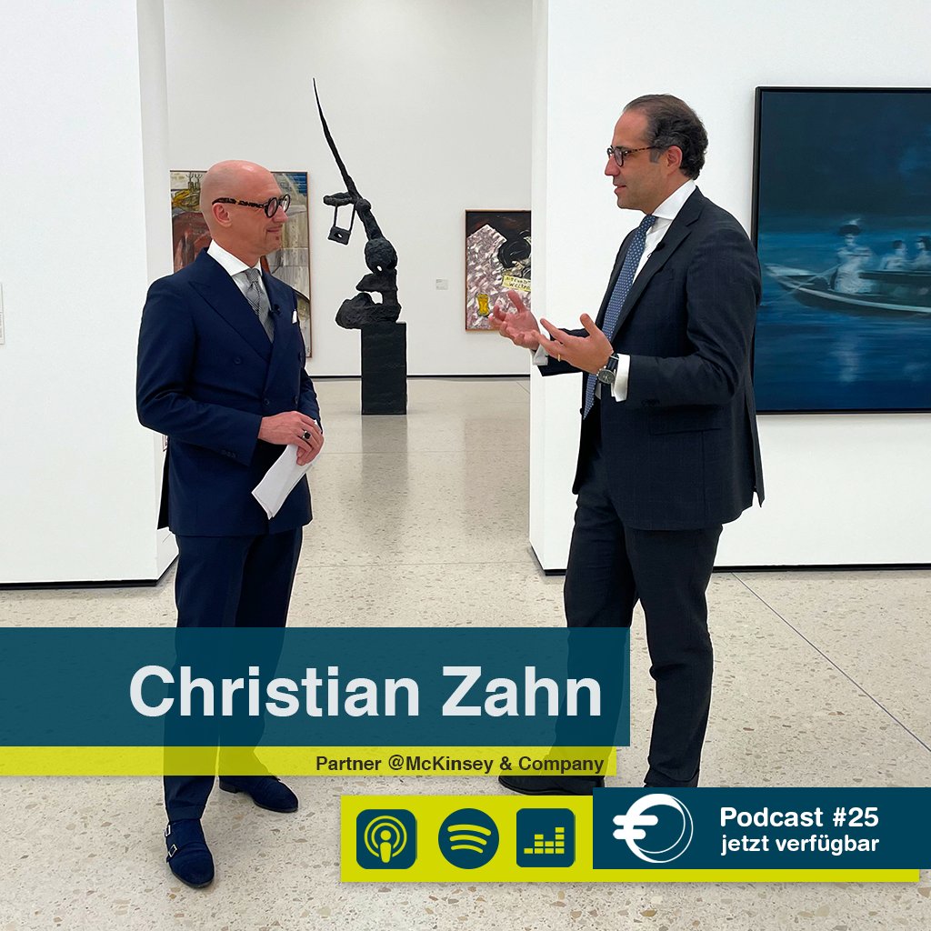 „Deutschlands Weg in die Klimaneutralität erfordert Investitionen von 6 Billionen Euro“, sagt Christian Zahn Partner bei <a href="/McKinsey/">McKinsey & Company</a>, in der neusten Episode unseres Podcast #MeinFinanzplatz

🎧 Episode 25 des Frankfurt Main Finance Podcasts ist jetzt live! fcld.ly/94ipbsq