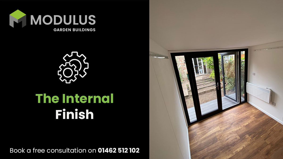 ModulusUk's tweet image. What is the internal finish?

The floor, skirting board will be fully installed. The walls are primed MDF ready for you to decorate to your desired taste. 🙌

#gardenroom #gardenideas #decor #homedecor