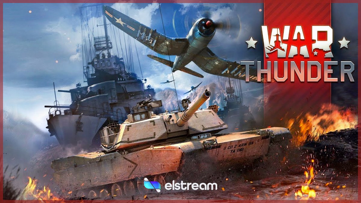 🔴Ya estamos listos para el gameplay de #WarThunder con <a href="/raquel_cdc/">🎮Raquel Cervantes 🌸 Rach Vader</a> 

¡Vente! ➡️ twitch.tv/elstream