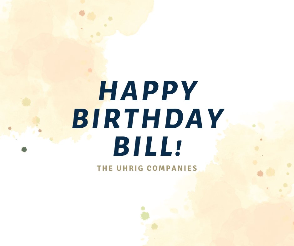 UhrigConstruct's tweet image. #UhrigConstruction #HappyBirthday