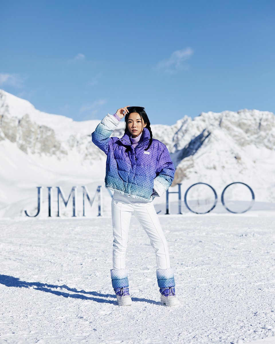 On piste: Yoyo Kulala shows off her sporting and sartorial prowess in our new Snow Capsule #JimmyChooSnow

bit.ly/3jlBPhZ
