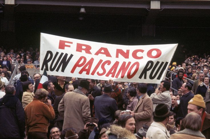 StatsGuyDaniel's tweet photo. Nothing will ever be as cool as Franco Harris’ Italian Army. https://t.co/h8hqKD9b2w