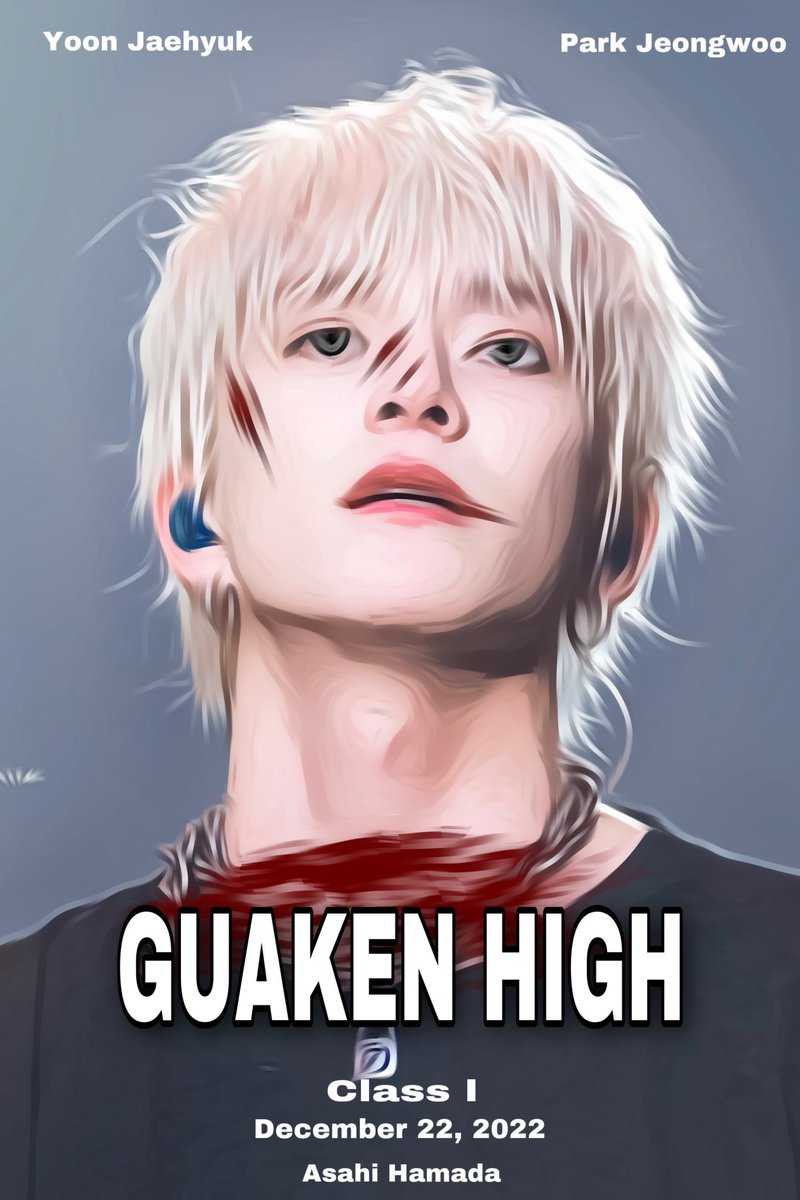 useracewrite's tweet photo. GUAKEN HIGH SCHOOL CLASS I 

A #JAESAHI thriller series that follows the story of a top student who is fascinated with studying.

It's the story of how he started making friends and how they fight violence both inside and outside of school.

It's based on the "Weak Hero" series. https://t.co/nXdQlJ6pap