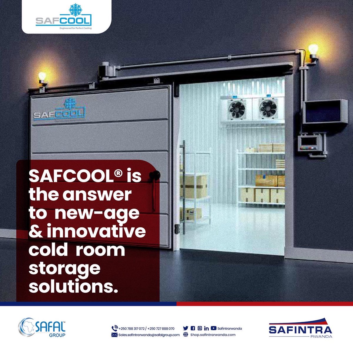 safintrarwanda's tweet photo. Introducing Safcool, an innovative cold room storage solutions.
.
.
.
#safintraroof #construction #buildwithpride #membersofsafalgroup #buildingsolutions #superiorquality #safintrarwanda
#shopsafintra #rwanda #safcool #coldroom https://t.co/ZGfnQh6nhO