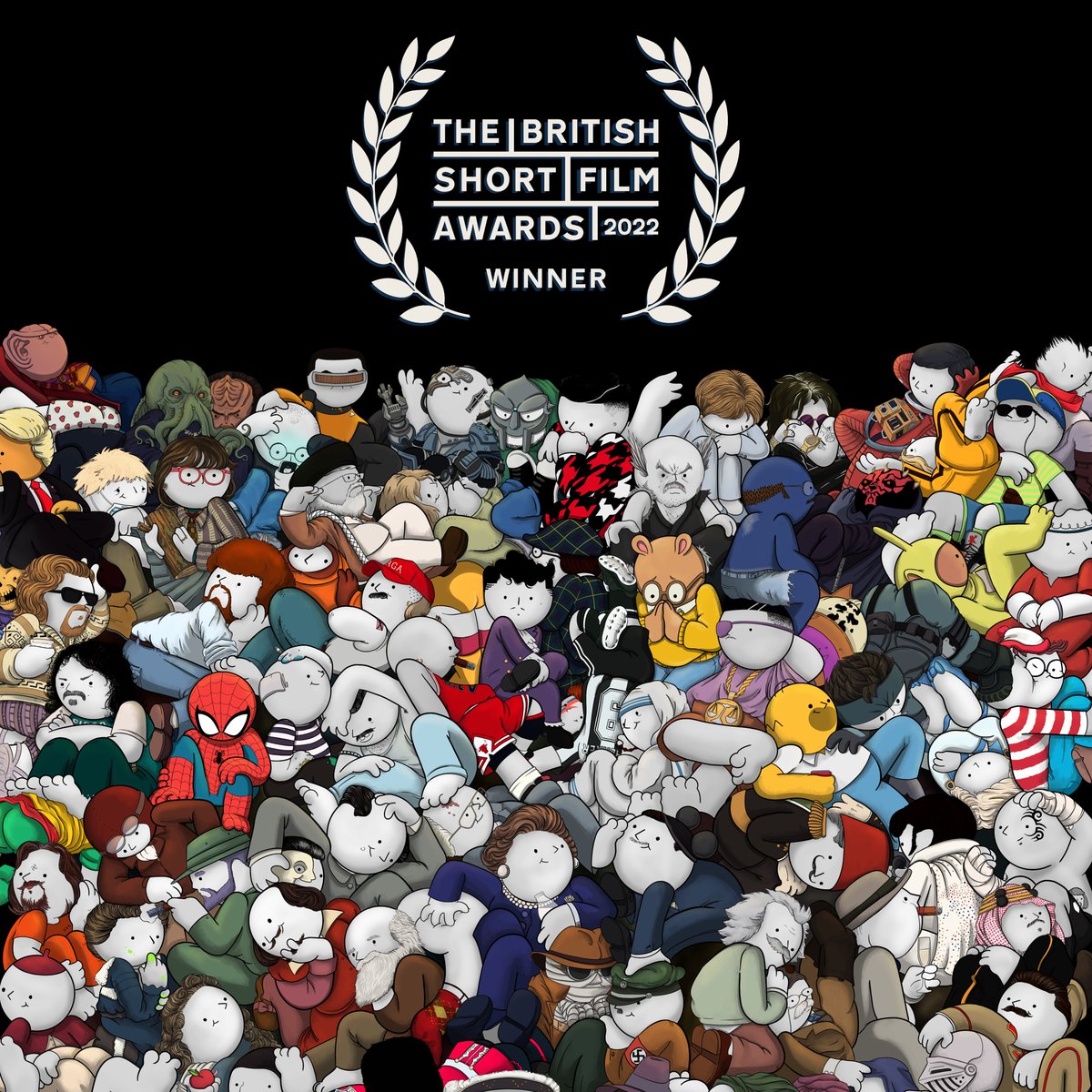 Thank you <a href="/BritShortFilm/">The British Short Film Awards</a> for awarding 'Cuties' with BEST ANIMATED SHORT FILM! ( ° ͜ >°)
Many thanks to all the Cuties involved in production as well as the mighty <a href="/FilmHubNorth/">Film Hub North</a> <a href="/bfinetwork/">BFI NETWORK</a> #animation #awardwinning