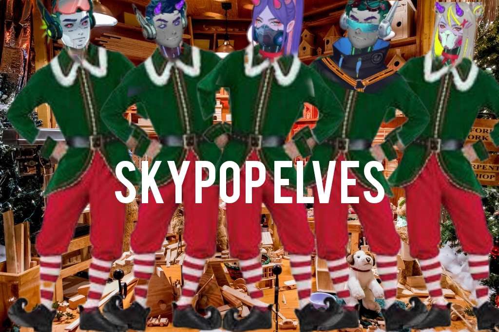 Season’s Greetings &amp; Happy Holidays  from the SKY POP  Community! ❄️ 🎁 🎊