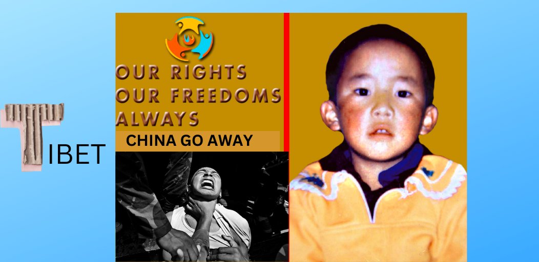 QuanZemin's tweet photo. Nobody is free under the #Chinese Communist Party, which is why Tibetans want freedom. "Tibet is not a part of China." Every day, the Chinese government uses violence and oppressive control over Tibetans. Save Tibet.!!!#ChineseAuthoritiesOppressTibetans #SaveTibet https://t.co/1nwWt9zB5U