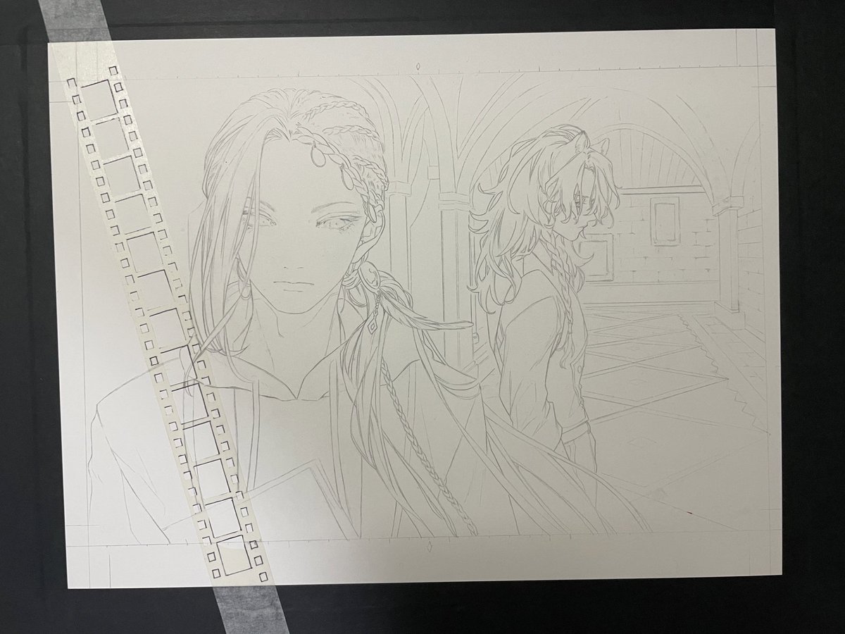 この切り絵あと二回やるつもりなのメリーちゃんウケる。
今日はここまで!次の休みから塗れそうだドン! 