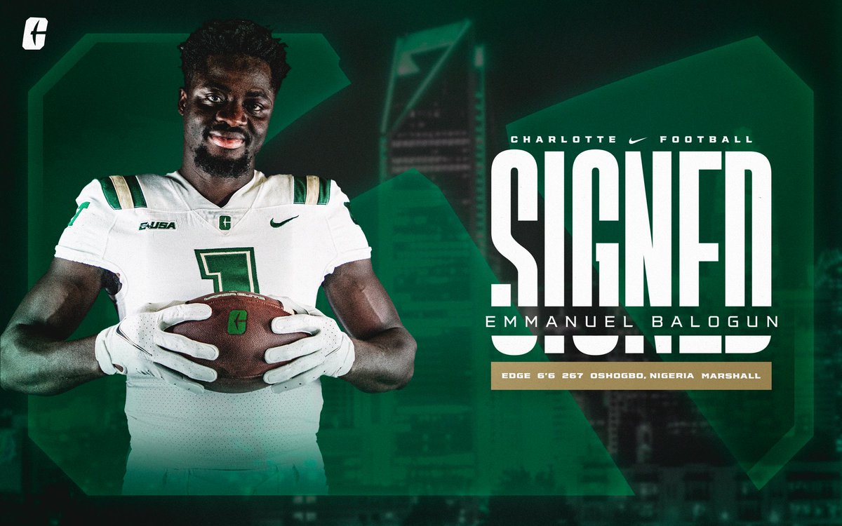 Charlotte Football tweet media