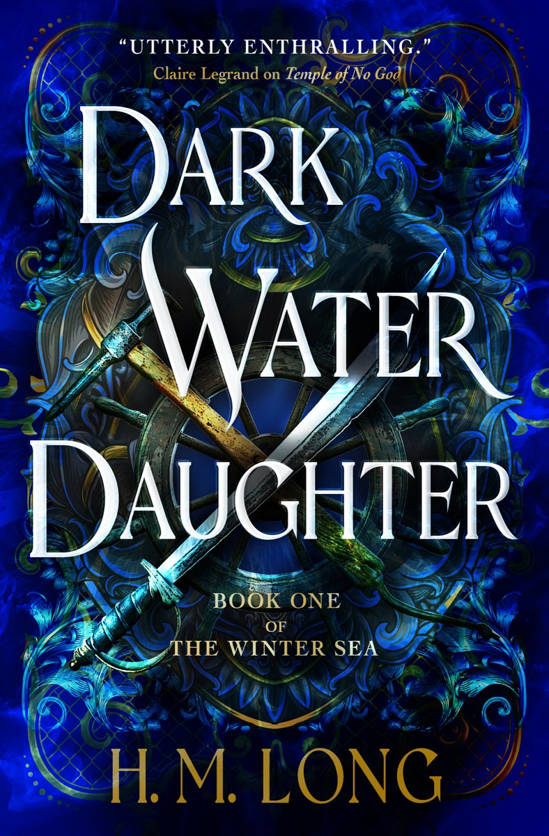 hannah_m_long's tweet photo. Hi, I’m Hannah.

I wrote a book about a weather witch and a disgraced naval officer hunting down a deathless pirate lord. 

Ships. Pistols. Pirates. Sorcerous women singing ships to the bottom of a wintery sea.

It’s coming out July 11th!

Aaaaand this is the cover 🔥 https://t.co/LEdFLlNDYC