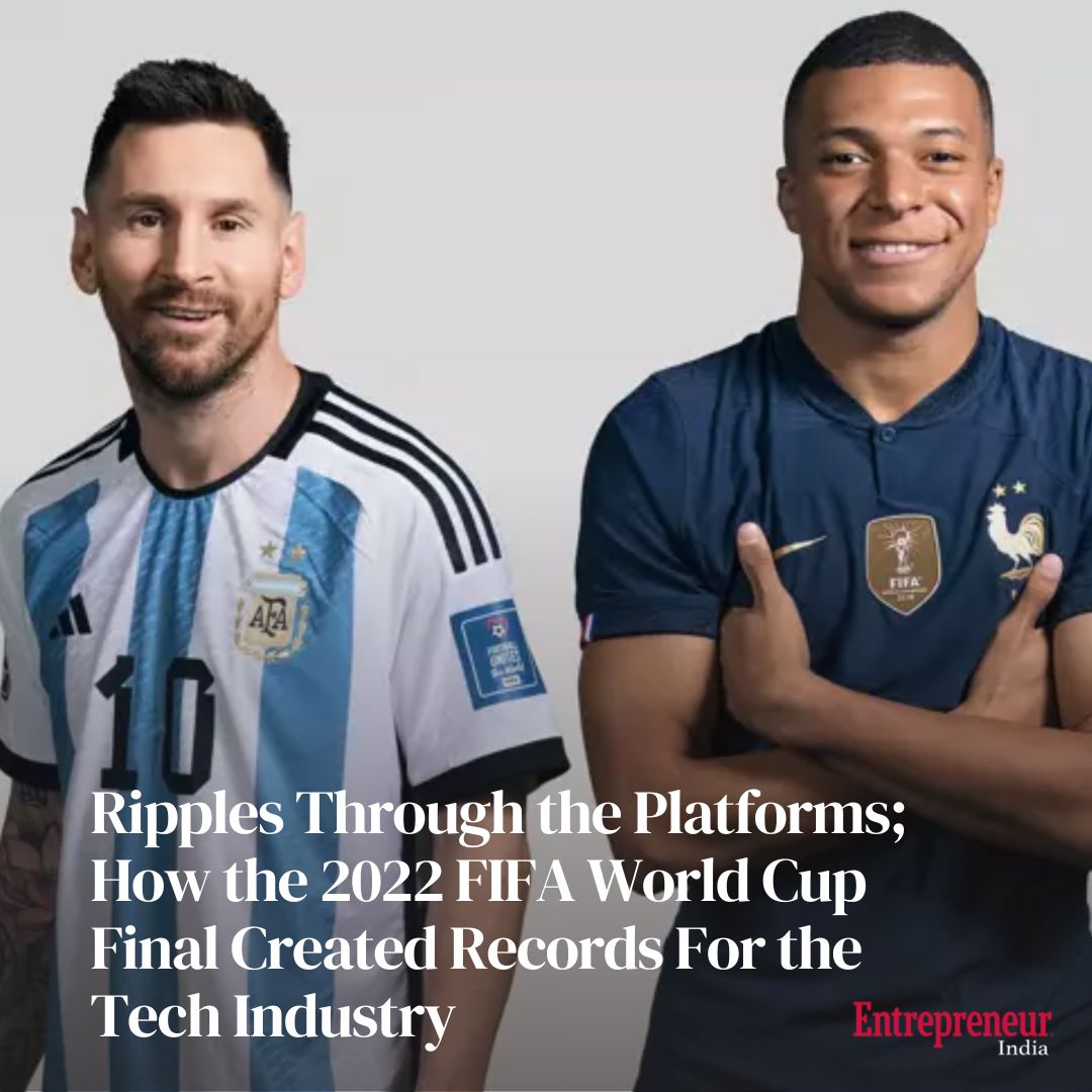 EntrepreneurAPJ's tweet photo. With the next #FIFAWorldCup due in 2026, let's take a look at the non-sporting records broken by #Argentina Vs #France final
https://t.co/YSSwogCJ6U
#FIFAWorldCup2022 #Messi #MBappe #GOAT #DMaria https://t.co/MWpaUGrjnk