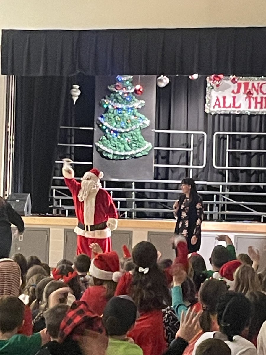 Santa Clause is coming to Elizabeth Park Elementary!! @ElizabethParkEl #santa, #winterfun, #break